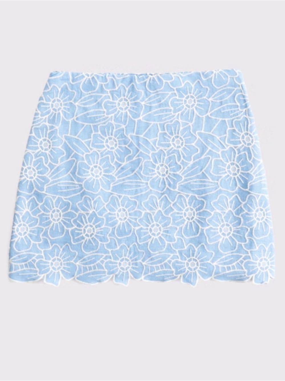 The A&F Scarlett Linen-Blend Mini Skort Matching Set - Picture 6 of 11